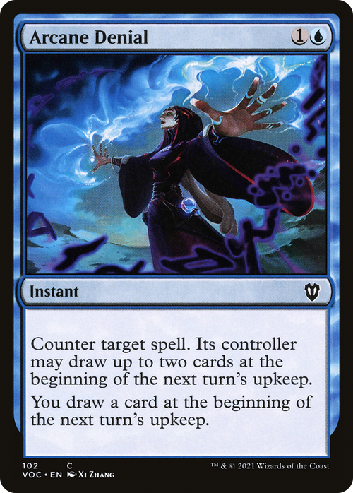 Arcane Denial (VOC-102) - Crimson Vow Commander