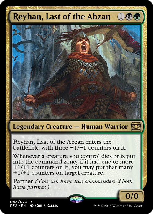 Reyhan, Last of the Abzan (PZ2-043) - Treasure Chest