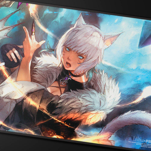 Ultra Pro: Magic: The Gathering – FINAL FANTASY Premium Black Stitched Playmat