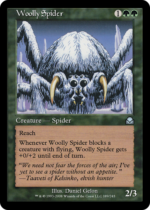 Woolly Spider (ME2-189) - Masters Edition II Foil