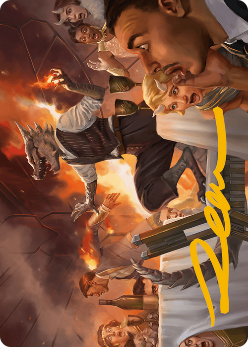 Party Thrasher // Party Thrasher (AMH3-006) - Modern Horizons 3 Art Series (Borderless) Foil