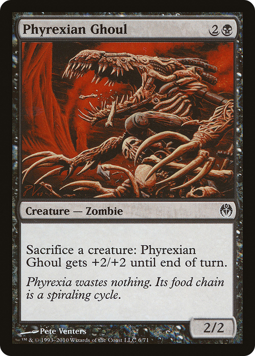 Phyrexian Ghoul (DDE-006) - Duel Decks: Phyrexia vs. the Coalition