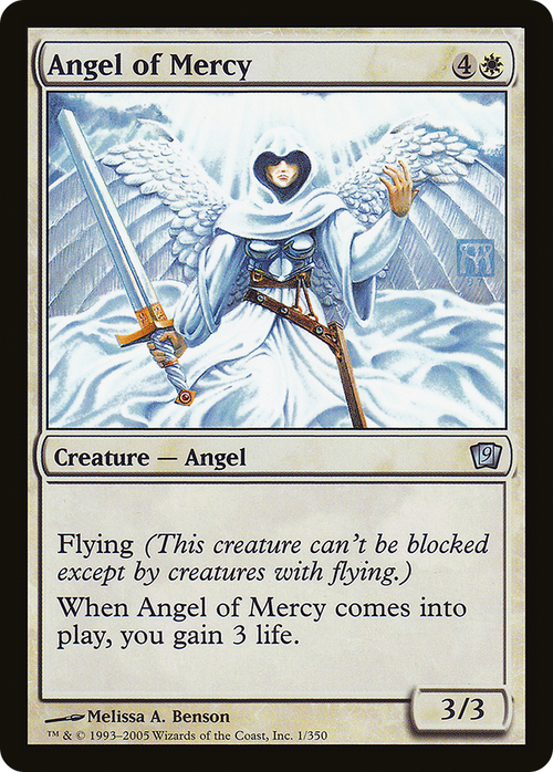 Angel of Mercy (9ED-001) - 9th Edition Foil