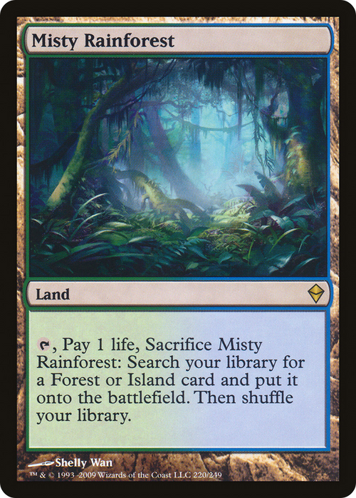 Misty Rainforest (ZEN-220) - Zendikar