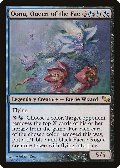 Oona, Queen of the Fae (SHM-172) - Shadowmoor