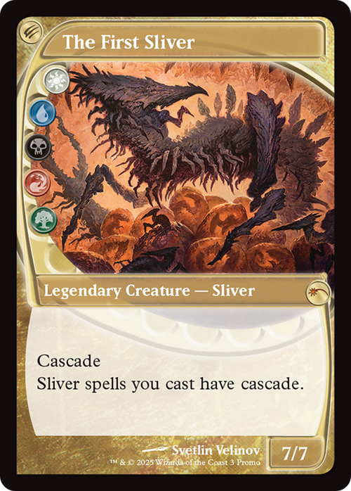 The First Sliver (Future Sight) (MFP-003) - MagicFest 2025 Foil