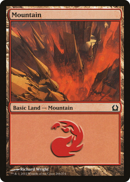 Mountain (268) (RTR-268) - Return to Ravnica