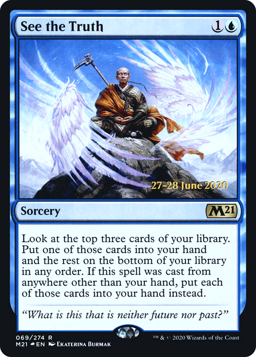 See the Truth (PRE-69S) - Core Set 2021 Promos Foil