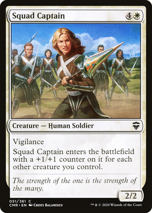 Squad Captain (CMR-051) - Commander Legends Foil