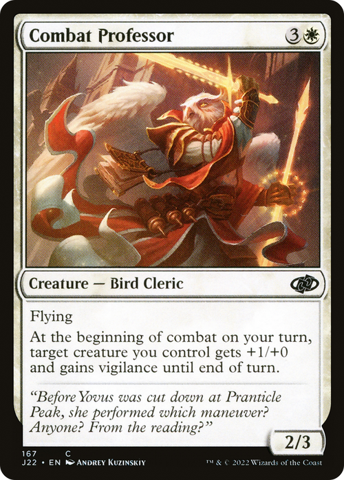 Combat Professor (J22-167) - Jumpstart 2022