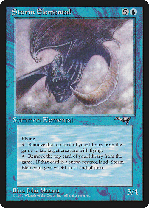 Storm Elemental (ALL-) - Alliances