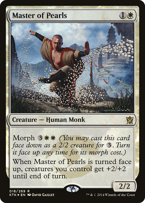 Master of Pearls (PRE-18S) - Khans of Tarkir Promos Foil