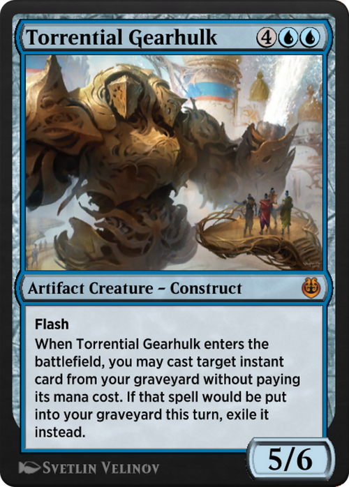 Torrential Gearhulk (KLR-070) - Kaladesh Remastered
