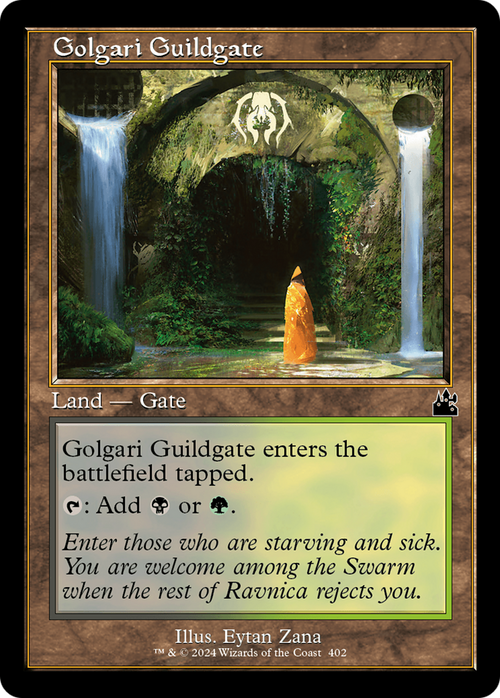 Golgari Guildgate (Retro Frame) (RVR-402) - Ravnica Remastered