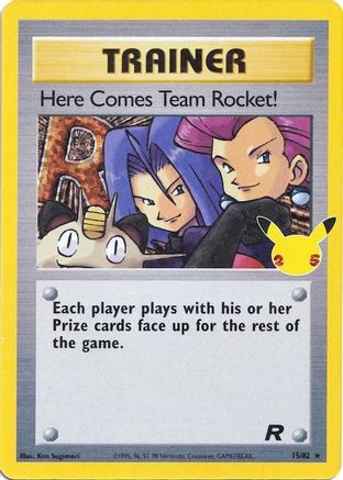 Here Comes Team Rocket! 015  - Holofoil Celebrations Classic Collection - Classic Collection