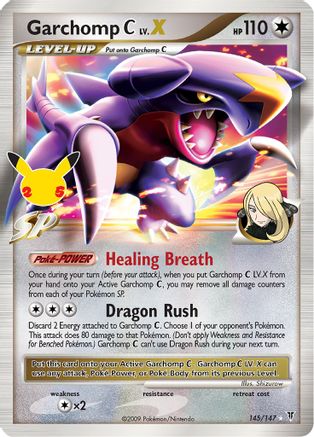 Garchomp C LV.X 145  - Holofoil Celebrations Classic Collection - Classic Collection