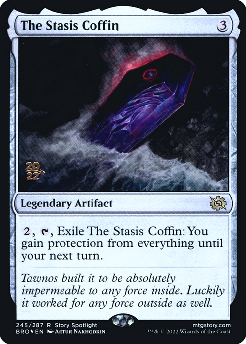 The Stasis Coffin (PRE-245) - The Brothers' War Promos Foil