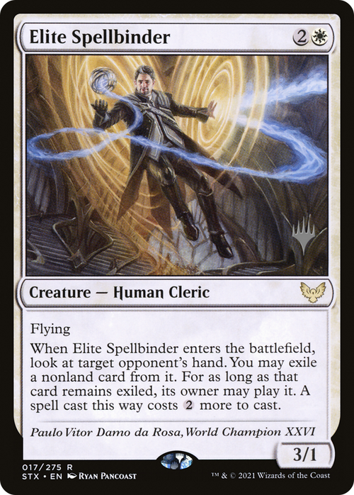 Elite Spellbinder (PPSTX-17P) - Strixhaven: School of Mages Promos Foil