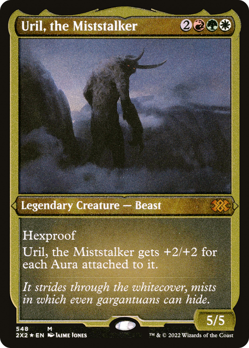 Uril, the Miststalker (Foil Etched) (2X2-548) - Double Masters 2022 Foil