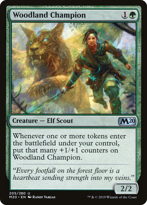 Woodland Champion (M20-205) - Core Set 2020