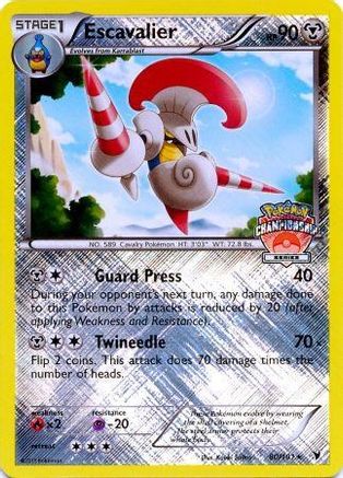 Escavalier - 80/101 (Championship Series)/101  - Reverse Holofoil League & Championship Cards - Promo