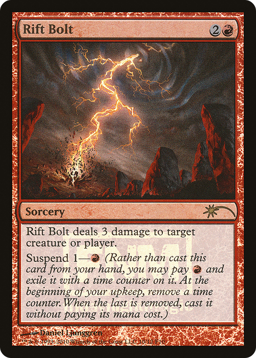 Rift Bolt (FNM-010) - Friday Night Magic 2010 Foil