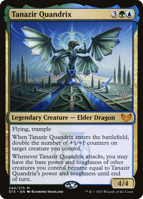 Tanazir Quandrix (PPSTX-240P) - Strixhaven: School of Mages Promos Foil