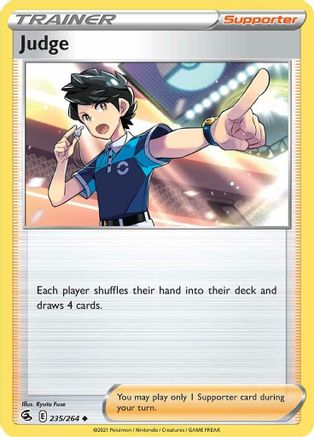 Judge 235  SWSH08 Fusion Strike - Uncommon