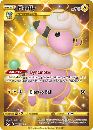 Flaaffy (Secret) 280  - Holofoil SWSH08 Fusion Strike - Secret Rare