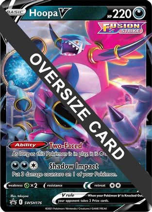 Hoopa V - SWSH176  - Holofoil Jumbo Cards - Promo