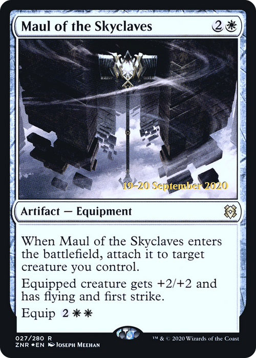 Maul of the Skyclaves (PRE-27S) - Zendikar Rising Promos Foil