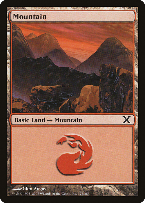 Mountain (377) (10E-377) - Tenth Edition