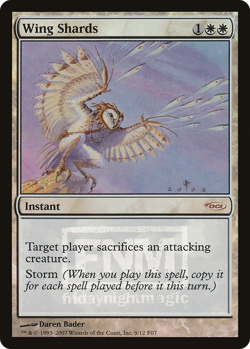 Wing Shards (FNM-009) - Friday Night Magic 2007 Foil