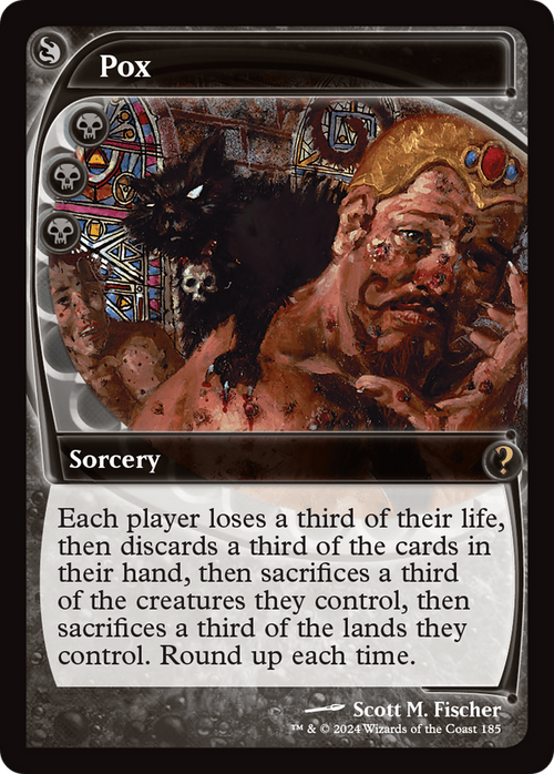 Pox (Future Sight) (MB2-185) - Mystery Booster 2 Foil