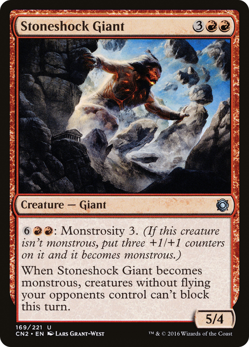Stoneshock Giant (CN2-169) - Conspiracy: Take the Crown Foil