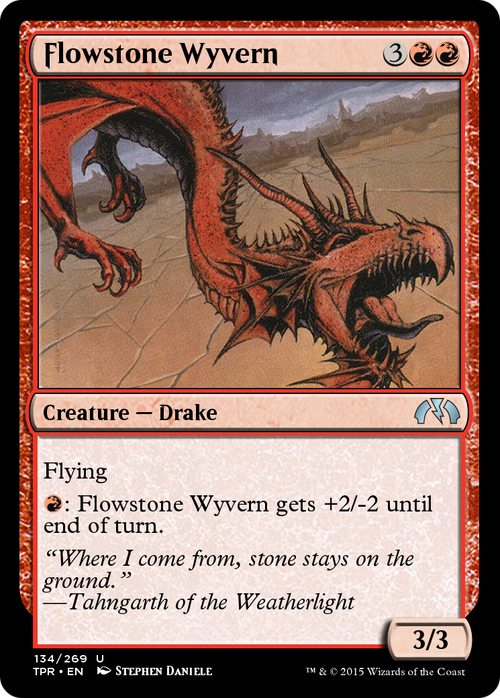 Flowstone Wyvern (TPR-134) - Tempest Remastered