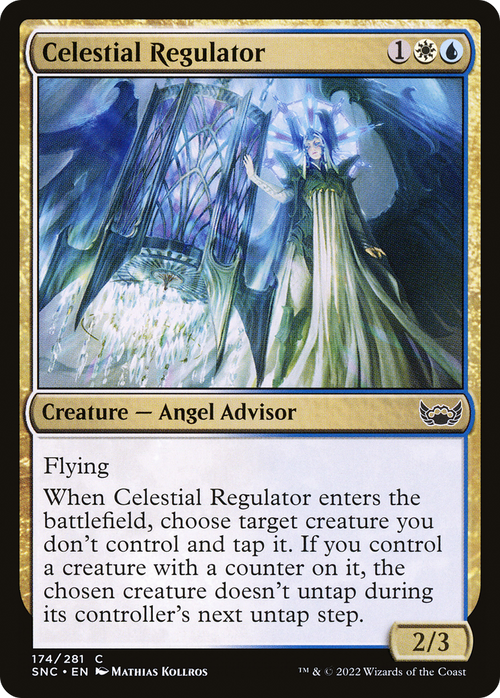 Celestial Regulator (SNC-174) - Streets of New Capenna Foil
