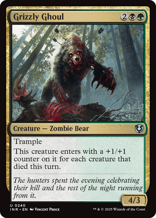 Grizzly Ghoul (INR-240) - Innistrad Remastered