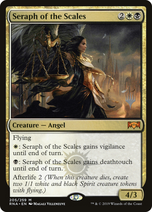 Seraph of the Scales (PPELD-205P) - Ravnica Allegiance Promos