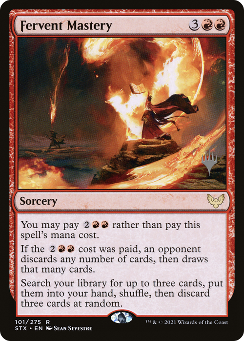 Fervent Mastery (PPSTX-101P) - Strixhaven: School of Mages Promos