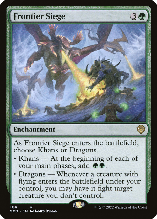 Frontier Siege (SCD-184) - Starter Commander Decks