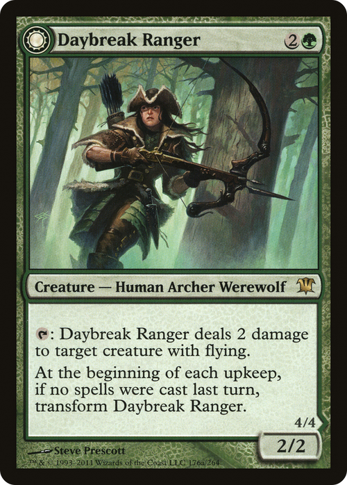 Daybreak Ranger (ISD-176) - Innistrad: (Double Faced Transform) Foil