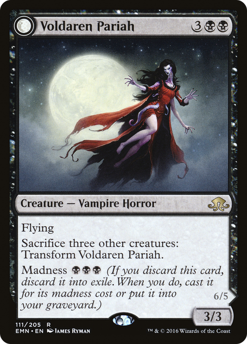 Voldaren Pariah (EMN-111) - Eldritch Moon: (mooneldrazidfc) Foil