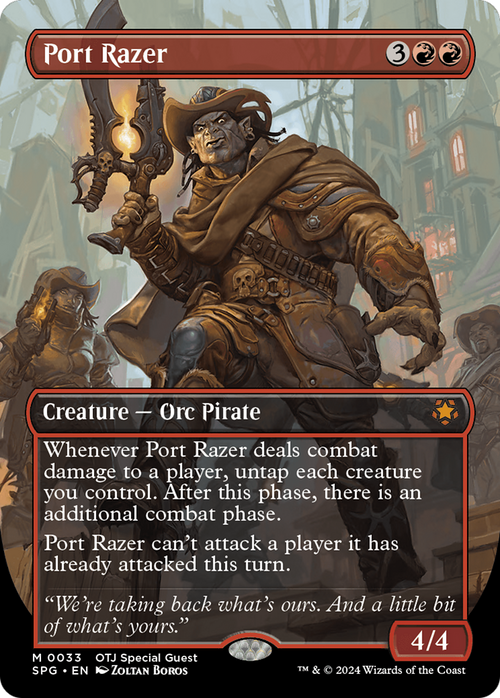 Port Razer (Borderless) (SPG-033) - Special Guests