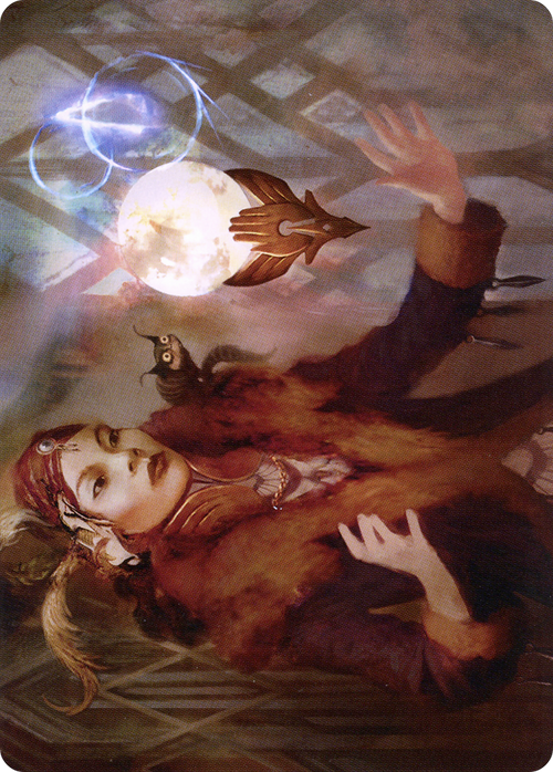 Misfortune Teller // Misfortune Teller (ASNC-058) - New Capenna Art Series (Borderless) Foil