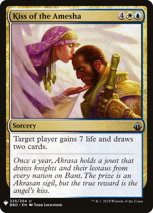 Kiss of the Amesha (LIST-BBD-225) - The List