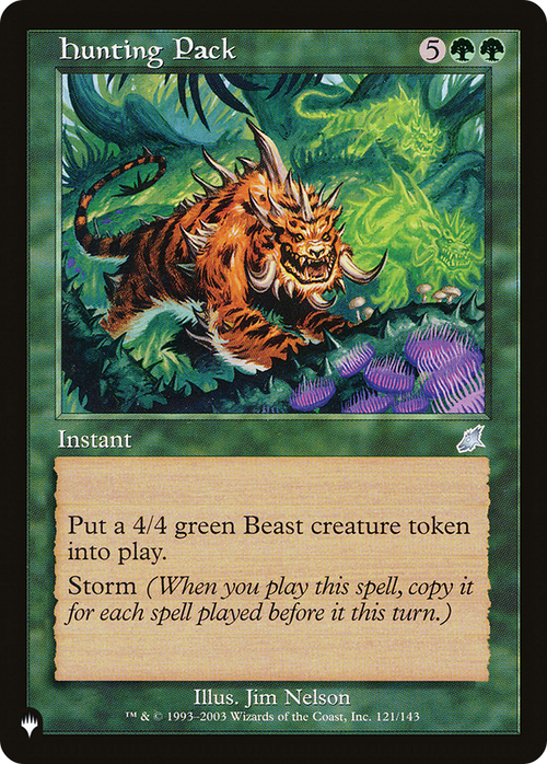 Hunting Pack (LIST-121/143) - The List