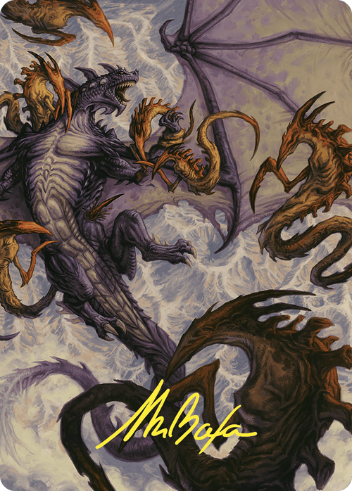 Kindred Dominance // Kindred Dominance (ACMM-039) - Commander Masters Art Series (Borderless) Foil