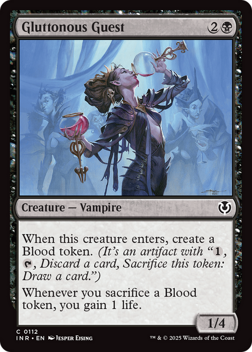 Gluttonous Guest (INR-112) - Innistrad Remastered Foil