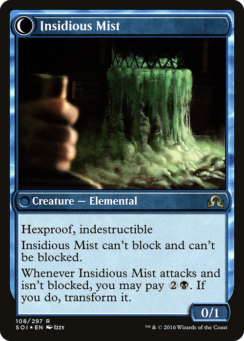 Elusive Tormentor (PRE-108S) - Shadows over Innistrad Promos: (Double Faced Transform) Foil